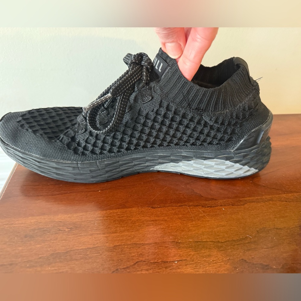NOBULL Knit Runner Sneakers Black | Sock Style Trainer | Women’s Size W10/M8.5 - Picture 5 of 10